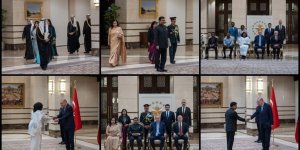Büyükelçiler, Cumhurbaşkanı Erdoğan'a güven mektubu sundu