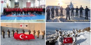 MSB, Mehmetçiğin yeni yıl mesajını paylaştı..