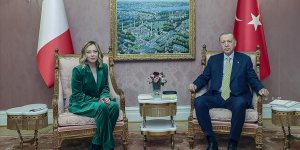Cumhurbaşkanı Erdoğan, İtalya Başbakanı Meloni ile telefonda görüştü