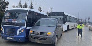 Ankara'da zincirleme trafik kazası: 31 YARALI