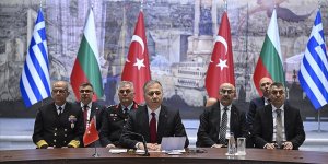 Bakan Yerlikaya, Yunanistan ve Bulgaristan'ın bakanlarıyla bir araya geldi