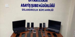 Diyarbakır merkezli dolandırıcılık operasyonunda 15 şüpheli tutuklandı