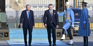 Cumhurbaşkanı Erdoğan, Slovakya Başbakanı Fico'yu resmi törenle karşıladı