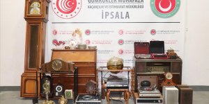İpsala Sınır Kapısı'nda antika niteliği taşıyan çok sayıda eşya ele geçirildi