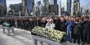 Kartalkaya'daki otel yangınında hayatını kaybedenler son yolculuklarına uğurlandı