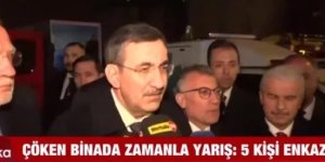 Cevdet Yılmaz: Bütün ilgili kurumlarımız olay yerinde çalışıyor