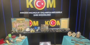 Tarihi eser kaçaklığı yapan 12 şüpheliye operasyon düzenlendi