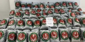 EDİRNE - Hamzabeyli Sınır Kapısı'nda tırda 870 kilogram uyuşturucu ele geçirildi