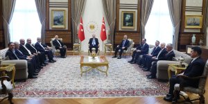 Cumhurbaşkanı Erdoğan Hamas heyetini kabul etti