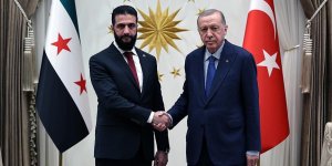 Cumhurbaşkanı Erdoğan ile Suriye Cumhurbaşkanı Şara bir araya geldi
