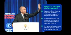 Erdoğan'dan AK Parti 8. Olağan Büyük Kongresi'nde önemli mesajlar