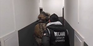 İzmir'de suç örgütüne yönelik operasyonda 11 şüpheli tutuklandı