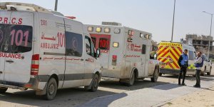 Filistin Kızılayı: İsrail, Refah'ta ambulansları kuşatma altında aldı