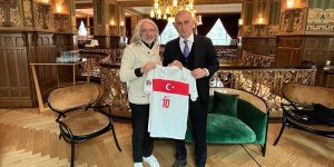 TFF Başkanı Hacıosmanoğlu, Aivar Pohlak ile bir araya geldi