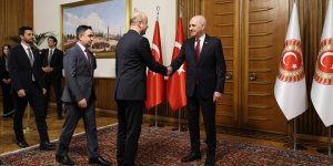 TBMM Başkanı Kurtulmuş, Meclis personeliyle bayramlaştı