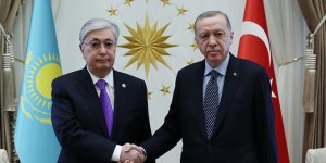Cumhurbaşkanı Erdoğan, Kazakistan Cumhurbaşkanı Tokayev ile görüştü