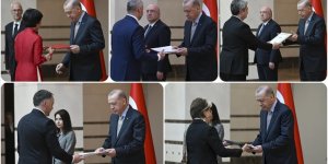 Cumhurbaşkanı Erdoğan, 5 ülkenin büyükelçisini kabul etti