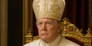 Trump'ın resmi hesabından kendisini Papa olarak gösteren fotoğraf paylaşıldı