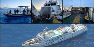 Malta açıklarında saldırıya uğrayan Gazze'ye yardım gemisi, Malta'dan giriş izni bekliyor