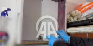 SAMSUN - Dolabın içinde oluşturulan gizli bölmede kaçak tütün ele geçirildi