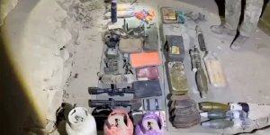 Irak'ın kuzeyinde teröristlerce kullanılan mağara kullanılamaz hale getirildi