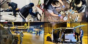 Diyarbakır'da 300 polisin katılımıyla "Narko Hançer" uygulaması yapıldı