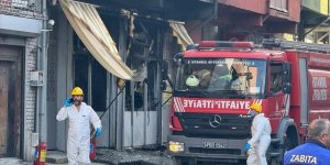 Kağıthane'de tamirhanede çıkan yangında 1 kişi öldü, 1 kişi yaralandı