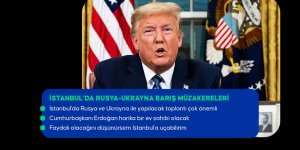 Trump: (İstanbul'daki Rusya-Ukrayna görüşmesi) Bu toplantıdan iyi şeyler çıkabileceğini düşünüyorum