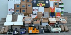 ADANA'da 2 MİLYON 663 BİN KAÇAK MAKARON ELE GEÇİRİLDİ