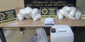 HATAY'da 11 kilo 226 gram sentetik uyuşturucu ele geçirildi