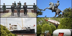 ATATÜRK KURTULUŞ MEŞALESİNİ 106 YIL ÖNCE SAMSUN'DA YAKTI