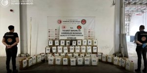 GÜRBULAK GÜMRÜĞÜ'NDE 764 KİLO LİKİT METAMFETAMİN ELE GEÇİRLDİ!