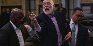 FİLİSTİN DESTEKÇİLERİNDEN ABD SENATOSU AZINLIK LİDERİ SCHUMER'A PROTESTO