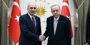 Cumhurbaşkanı Erdoğan, TBMM Başkanı Kurtulmuş'u kabul etti