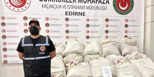 Kapıkule'de iki tırda 318 kilogram uyuşturucu ele geçirildi!