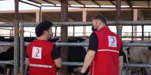 TÜRK KIZILAY’DAN IRAK’TA İHTİYAÇ SAHİBİ AİLELERE DOKUZ TONLUK KURBANLIK ET BAĞIŞI