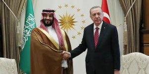 CUMHURBAŞKANI ERDOĞAN, SUUDİ ARABİSTAN VELİAHT PRENSİ SELMAN İLE GÖRÜŞTÜ