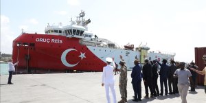 ORUÇ REİS SİSMİK ARAŞTIRMA GEMİSİ TÜRKİYE'YE DÖNÜYOR