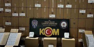 ADANA’da 6 MİLYON 500 BİN MAKARON ELE GEÇİRİLDİ!