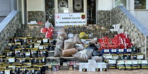 SAMSUN'da 108 BİN 600 KAÇAK MAKARON ELE GEÇİRİLDİ