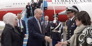 CUMHURBAŞKANI ERDOĞAN, NATO ZİRVESİ İÇİN HOLLANDA'DA