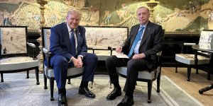 CUMHURBAŞKANI ERDOĞAN, ABD BAŞKANI TRUMP İLE BİR ARAYA GELDİ