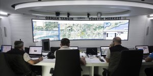 ORMAN YANGINLARIYLA MÜCADELEDE "BEYİN TAKIMI" ARALIKSIZ ÇALIŞIYOR