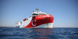 ORUÇ REİS SİSMİK ARAŞTIRMA GEMİSİ MAVİ VATAN'A DÖNDÜ