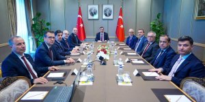 Cumhurbaşkanı Yardımcısı Yılmaz, MÜSİAD yönetimini kabul etti