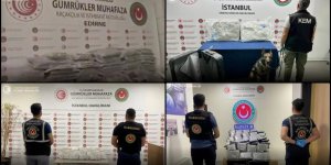 GÜMRÜK MUHAFAZA EKİPLERİ ÜÇ İLDE 1,2 TON UYUŞTURUCU ELE GEÇİRDİ