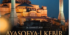 Erdoğan'dan Ayasofya'nın ibadete açılışının yıl dönümüne ilişkin paylaşım