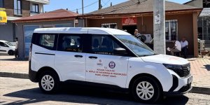 Kocaeli'de mobil nüfus aracı, hizmeti kırsaldaki vatandaşın ayağına götürüyor