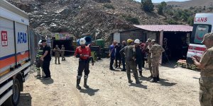 SON DAKİKA / ELAZIĞ'DA MADEN OCAĞINDA GÖÇÜK