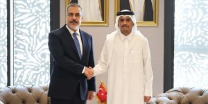DIŞİŞLERİ BAKANI FİDAN, KATARLI MEVKİDAŞI AL SANİ İLE TELEFONDA GÖRÜŞTÜ